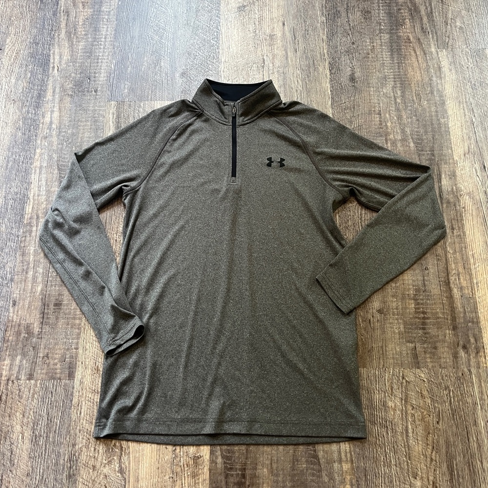 Grey Under Armour Quarter Zip